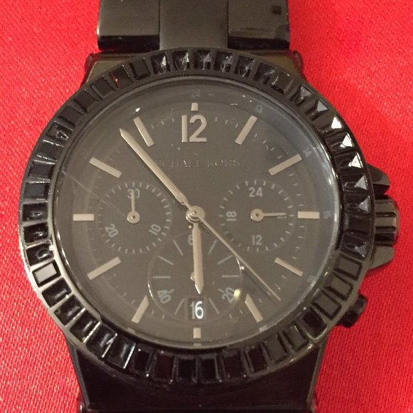 Michael Kors Men's Dylan Black Watch - Picture 5 of 5